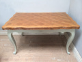 vintage french draw leaf table